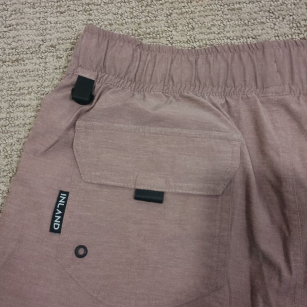 Bearded Goat Rover Board Shorts Mens M Draw String Perfromance Stretch - Picture 5 of 15